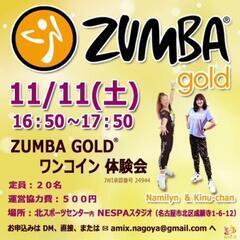 11/11(土) ZUMBA GOLD 体験会【名古屋】参加者募集