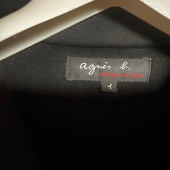 agnes b スナップボタンカーディガン・プレッションの画像