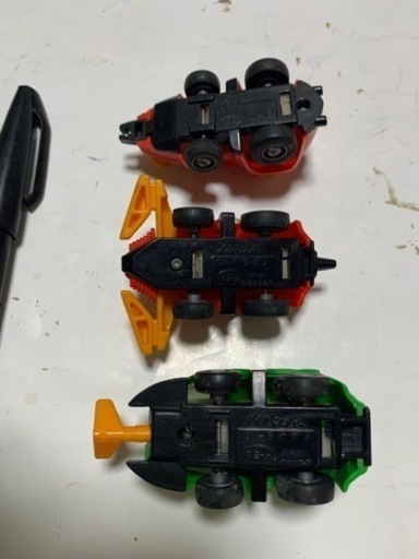 昭和レトロ　宇宙冒険隊メカベンジャー　プルバックカー３台セット
