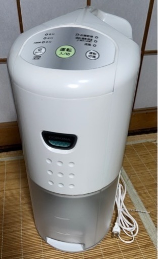 CORONA(コロナ) 衣類乾燥除湿機 除湿量6.3L(木造7畳・鉄筋14畳まで) 10年交換不要フィルター搭載 ホワイト CD-P63A(W)