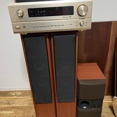 DENON アンプ　スピーカー　取りに来て頂ける方