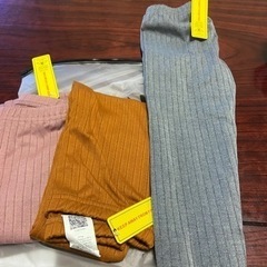 引取り限定！幼児用レギンス　3枚セットの画像