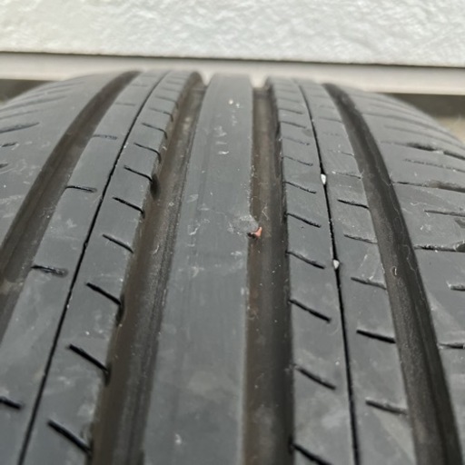 215/50R18 4本ダンロップエナセーブEC300+ 8部山ヤリスクロス装着
