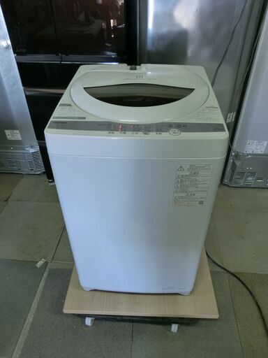 TOSHIBA 縦型洗濯機 AW-5G9(W) 2020年製 5kg