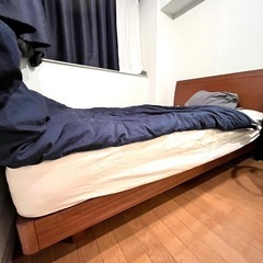 ★即返信します★ACTUSセミダブルベッド 10/28 14-1...