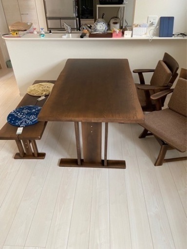 ※お話し中【引き取りに来れる方】ダイニングテーブルセット