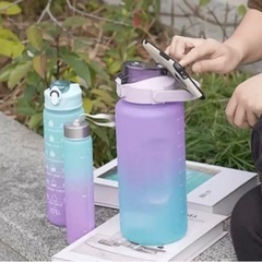 ウォーターボトル 3本セット 水筒 大容量 新品未使用 の画像