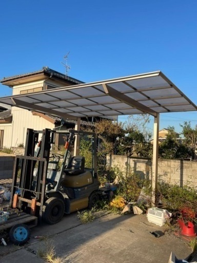 柱を切ってしまったカーポート