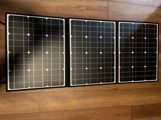 取引完了　ほぼ新品　ポータブル電源➕ソーラーパネル