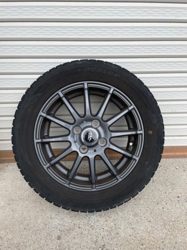 155/65/14 アルミホイール&スタッドレスタイヤ4本セット中古