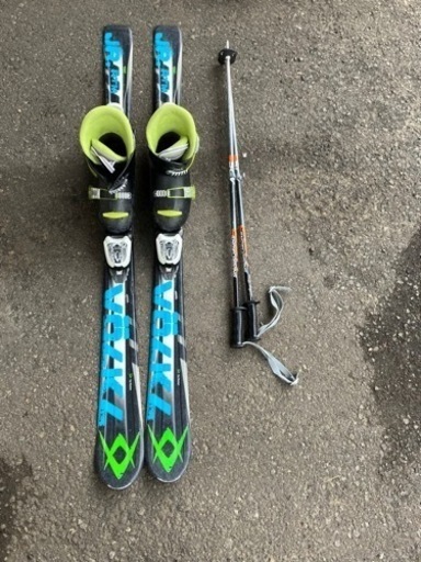 HART スキー板とROSSIGNOLブーツセット Rossignol 子ども用スキー板とブーツセット スキーセット 板