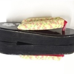 ★未使用品★美品 桜模様 女の子用 草履（21cm）♡お値下げしました♡の画像