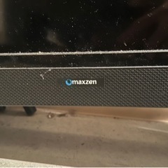 ハイビジョン液晶テレビ maxzen 故障 ジャンク品の画像