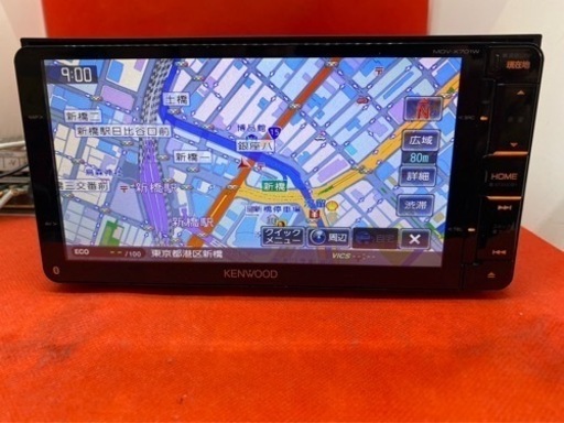KENWOOD 最上級ナビ　MDV-X701W 新品パーツ＋新品バックカメラ付き