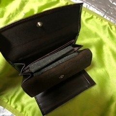 ANNE KLEIN 3つ折り財布 こげ茶系の画像