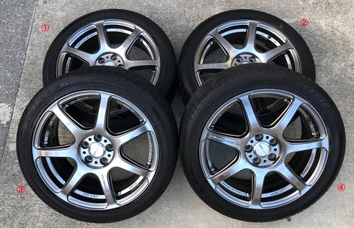 【週末特価】17インチ　WORKエモーション　T7R