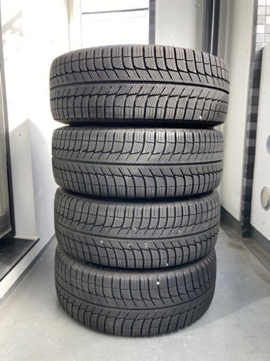 【取引終了しました】ミシュラン スタッドレスタイヤ 4本セット 215/45/R17 (LEHRMEISTERホイール付) 86/BRZ等