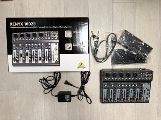 【値引きしました】 BEHRINGER ( ベリンガー ) / XENYX 1002B 10ch アナログミキサー 