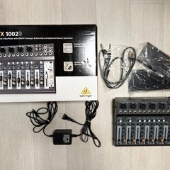 【値引きしました】 BEHRINGER ( ベリンガー ) / XENYX 1002B 10ch アナログミキサー の画像