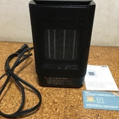 セラミックヒーター　使用半年のみ 説明書、箱付の画像