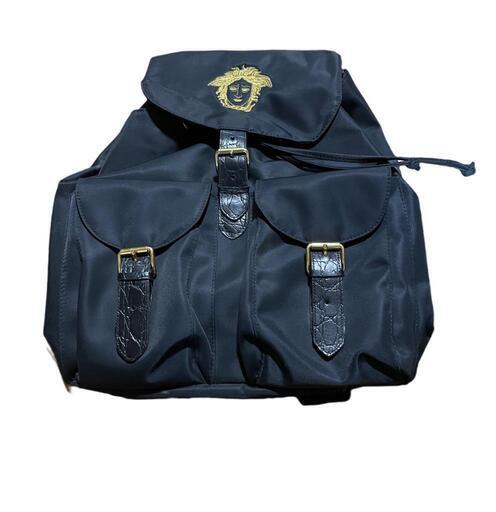 VERSACEJEANSCOUTURE ヴェルサーチ　リュック　新品　タグ付き GIANNI VERSACE COUTURE ジャンニヴェルサーチクチュールリュック