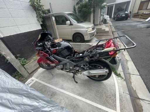 ZZR400事故車エンジン実働