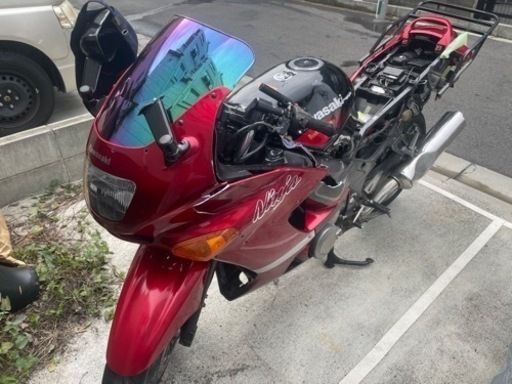 ZZR400事故車エンジン実働