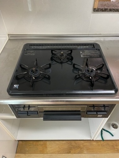 ビルドインガスコンロ　プロパン　60㎝