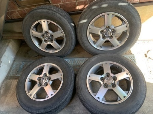 パジェロミニ純正ホイールタイヤ4本セット