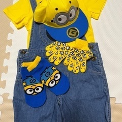 ミニオン　コスプレ　ハロウィーン　ユニバーサル
