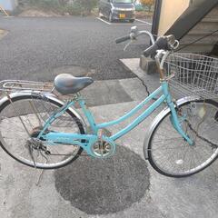 自転車　ママ　チャリ　26インチ