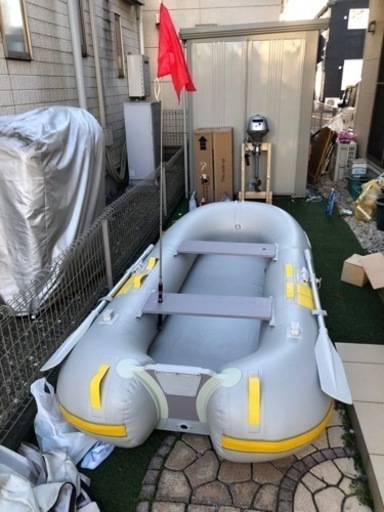 ジョイクラフト　JOYCRAFT ゴムボート TRM-270 備品多数　修復無し