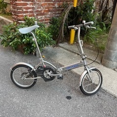 プジ 折りたたみ自転車(自転車)の中古が安い！激安で譲ります