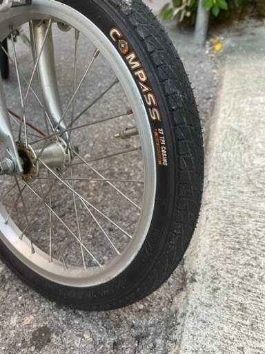 中古自転車3448 27インチ 3段ギヤ LEDオートライト キッキーと