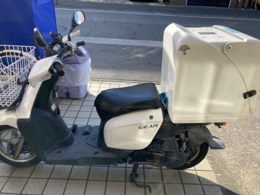 ヤマハ　ギア　UA06J　4サイクル原付バイク