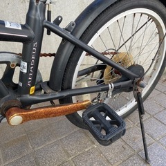 折りたたみ自転車の画像