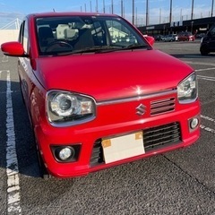値下げ　アルトターボRS  希少の赤色