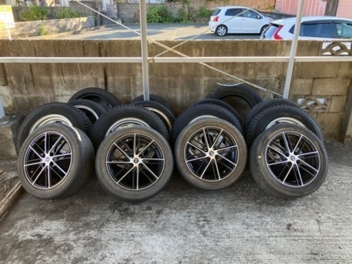 205/50R16 ECO ＦＯＲME PCD100 16✖️6.5j アルミホイール！4本セット