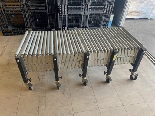 伸縮式ローラコンベヤ　取りに来られる方限定