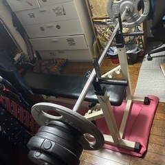 早い者勝ち 格安 ベンチプレス 中古 50kg