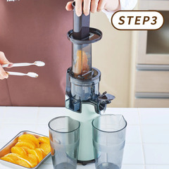 コンパクトで人気のラドンナ Toffy　ミニスロー ジューサー　★未開封の新品です　★人気のペールアクアの画像