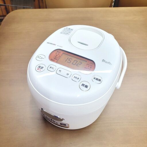 /アイリスオーヤマ 炊飯器 RC-MD30-W 2021年製 3合炊 マイコン