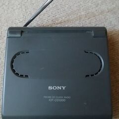 ★ラジオ＆ＣＤプレーヤー★アラーム・タイマーつき★の画像