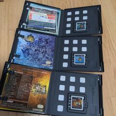3DS モンスターハンター　３個セットの画像