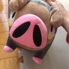 イノシシのぬいぐるみ
