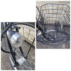 中古自転車 内装3段変速 26インチ LEDオートライト 021MM軽整備済み 防犯登録対応 町田市 相模原市の画像