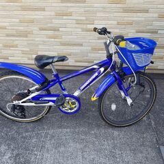 中古自転車 7段変速 22インチ LEDダイナモライト 軽整備済...
