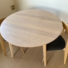掲載11/30まで　LISABO リーサボー テーブルのみ　直径105cmの画像