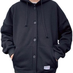 【新品】スタイリッシュ パーカー メンズ フード付き コート ボ...