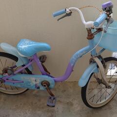 ❅アナ雪自転車❆中古❅
